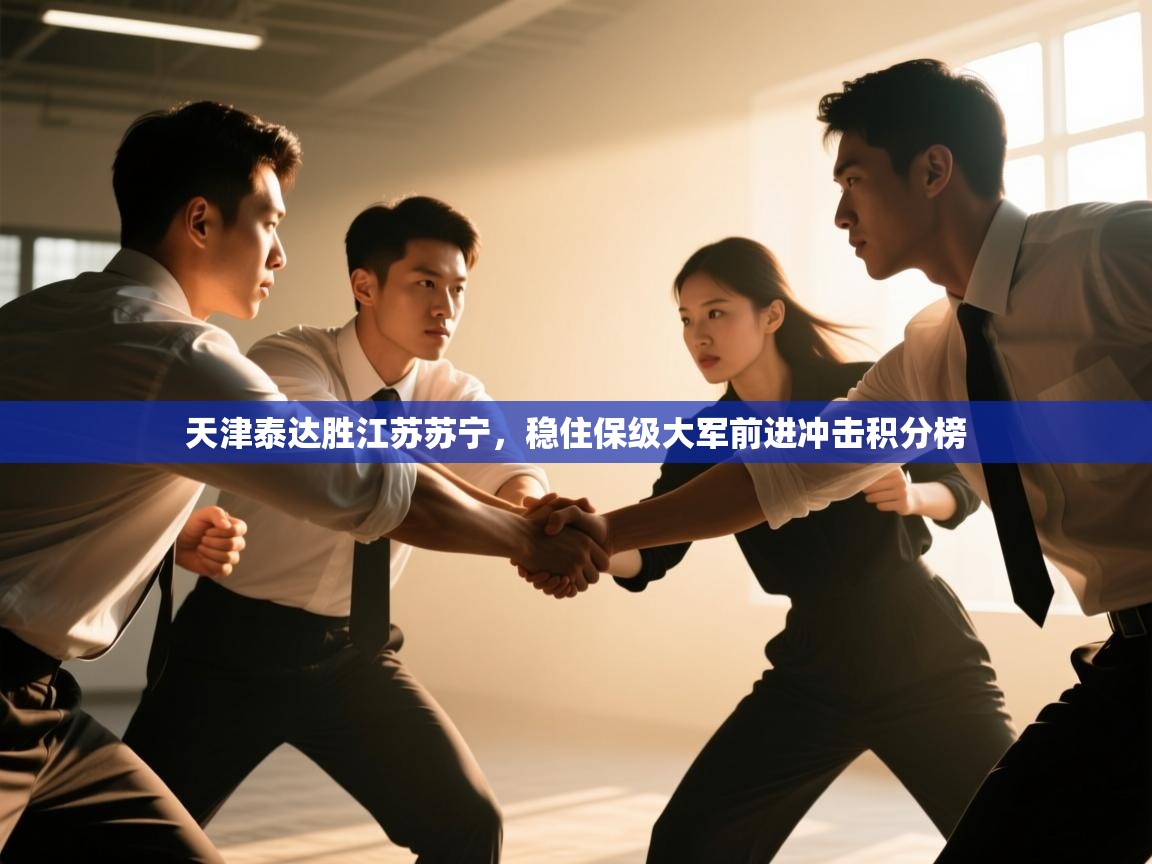 天津泰达胜江苏苏宁，稳住保级大军前进冲击积分榜